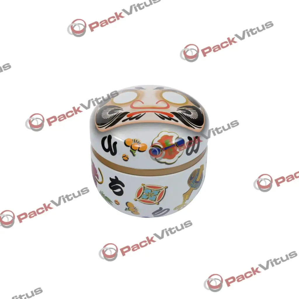 Teebox Daruma 100g weiß Box 1/100
