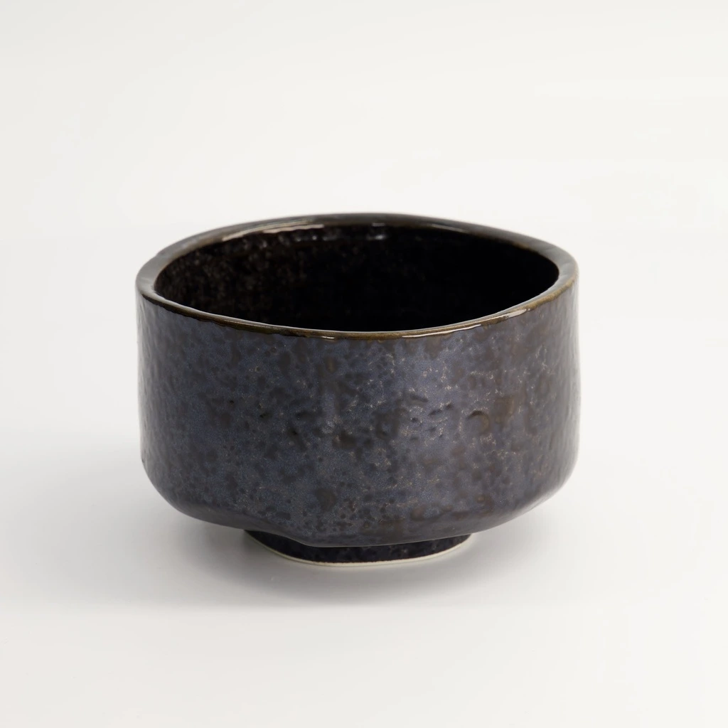 Matcha Bowl Handmade D12 H7,5 schwarz Box 1/36