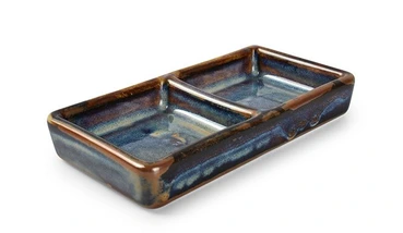 DL642011  Servierschale 12x6cm blue Nova