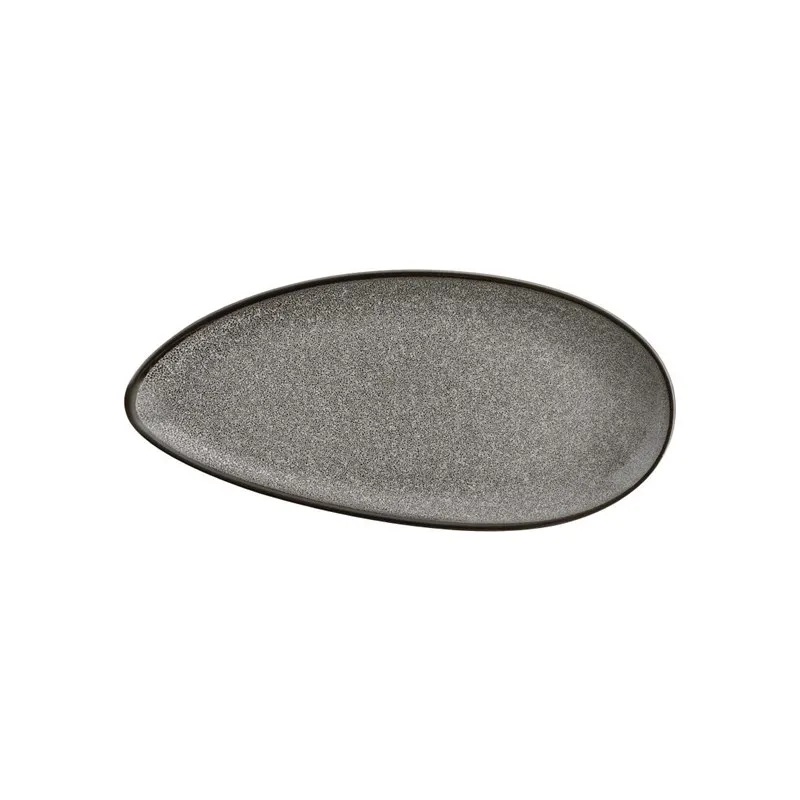 SHIRAKAWA Teller flach blattförmig 30,5x14,5x2,5 CT6
