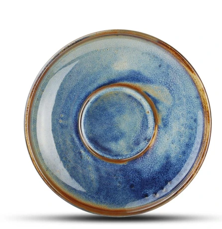 Mokkauntertasse 12cm blue Nova