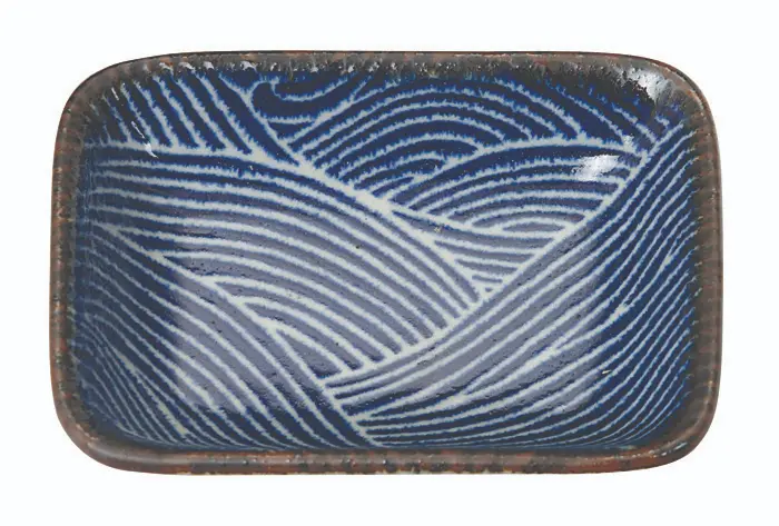NAMI BLUE Sauce rechteckig 9,5x7x2,3 Box 12/144