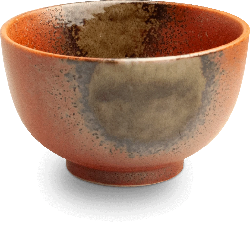 Matcha Bowl D13 H7 orange