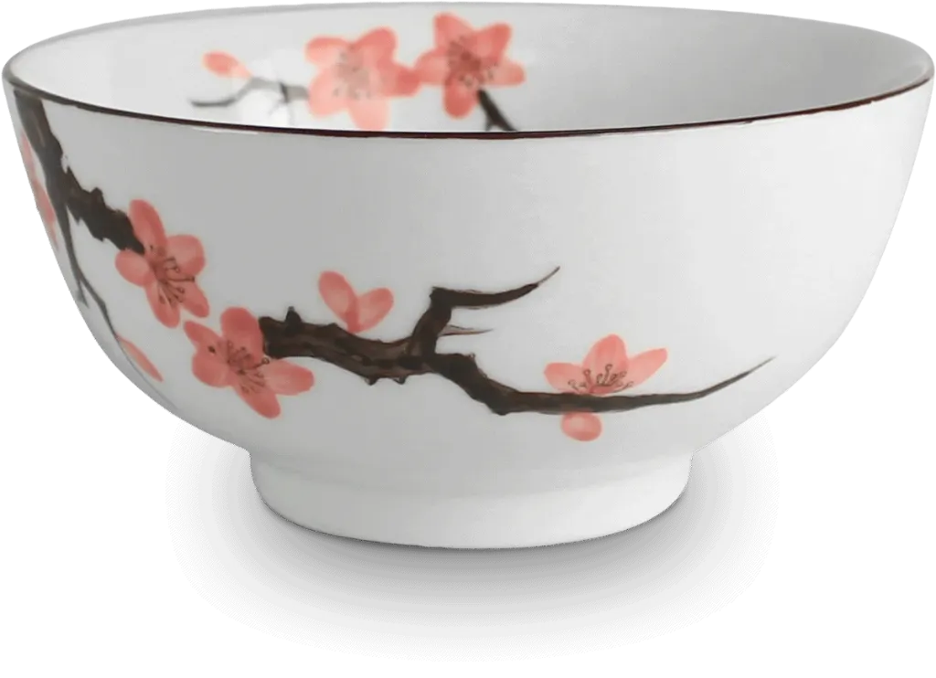 SAKURA Schale D18,5 H8,5  - weiß