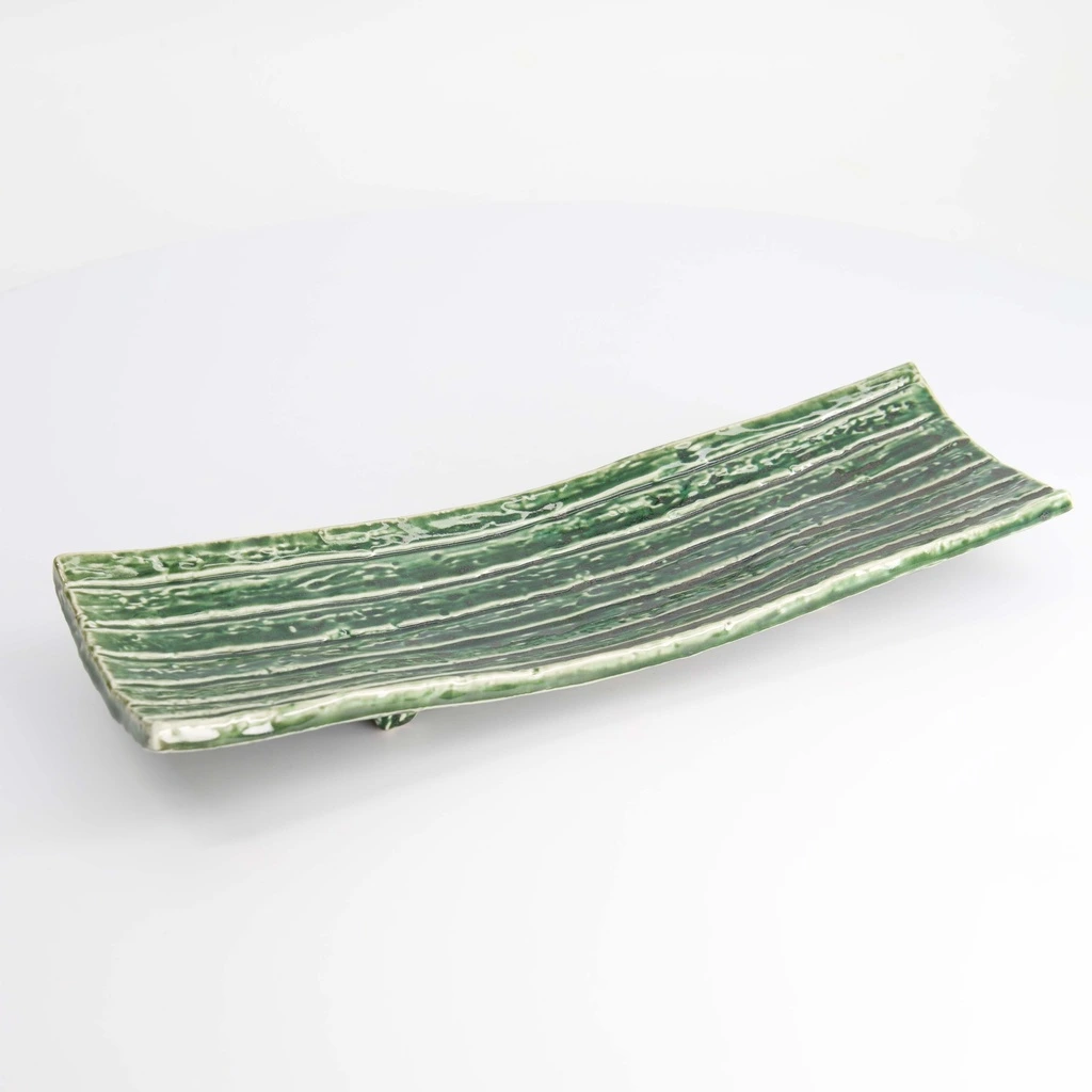 Japan Teller a.F. CUVRED 31x10x4,5 - grün