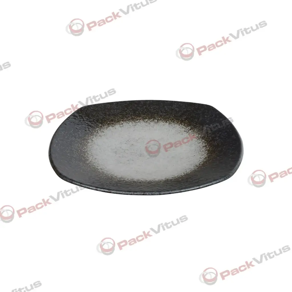 ECLIPSE WHITE Teller flach quadratisch 28x28x4 cm