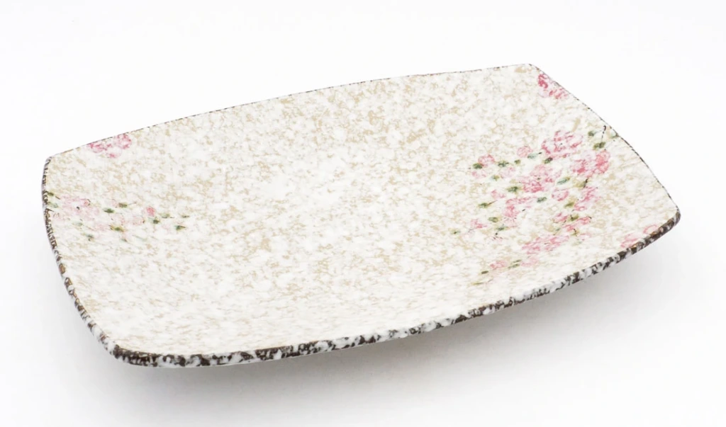SAKURA WHITE Teller tief runde Kante 31x22x4