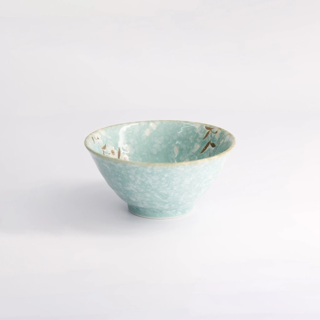 Light Blue Sakura Reisschale 13x6cm 350ml Box 6/72