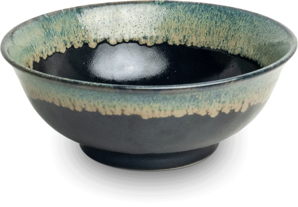 MAGUMA Ramen Schale D20,5 H8 - schwarz/blau