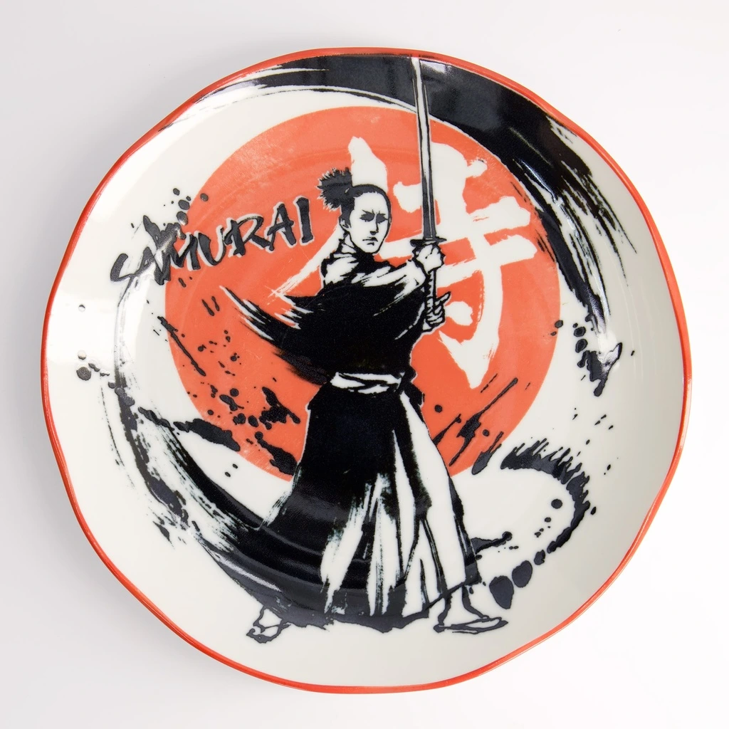 Samurai Teller flach organisch D25 H3cm Box 4/24