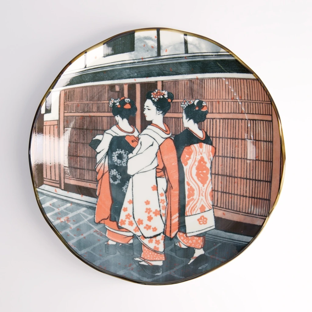 GEISHA Teller rund D25 H3