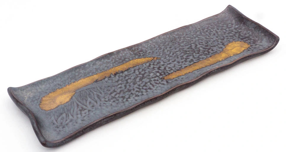 (D)/(R)HASUNO IKE Sushi Teller lang mit Griff klein 32,5x10x1