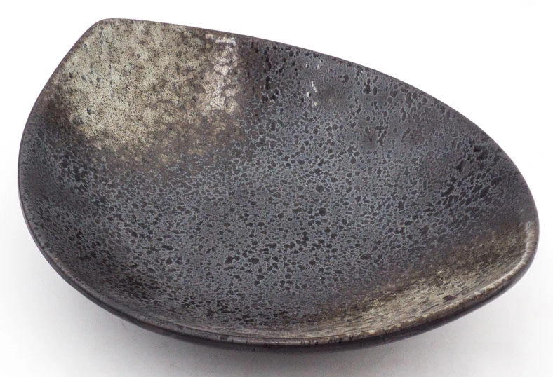 SOKOKU Teller tief blattförmig 28x23x4,5