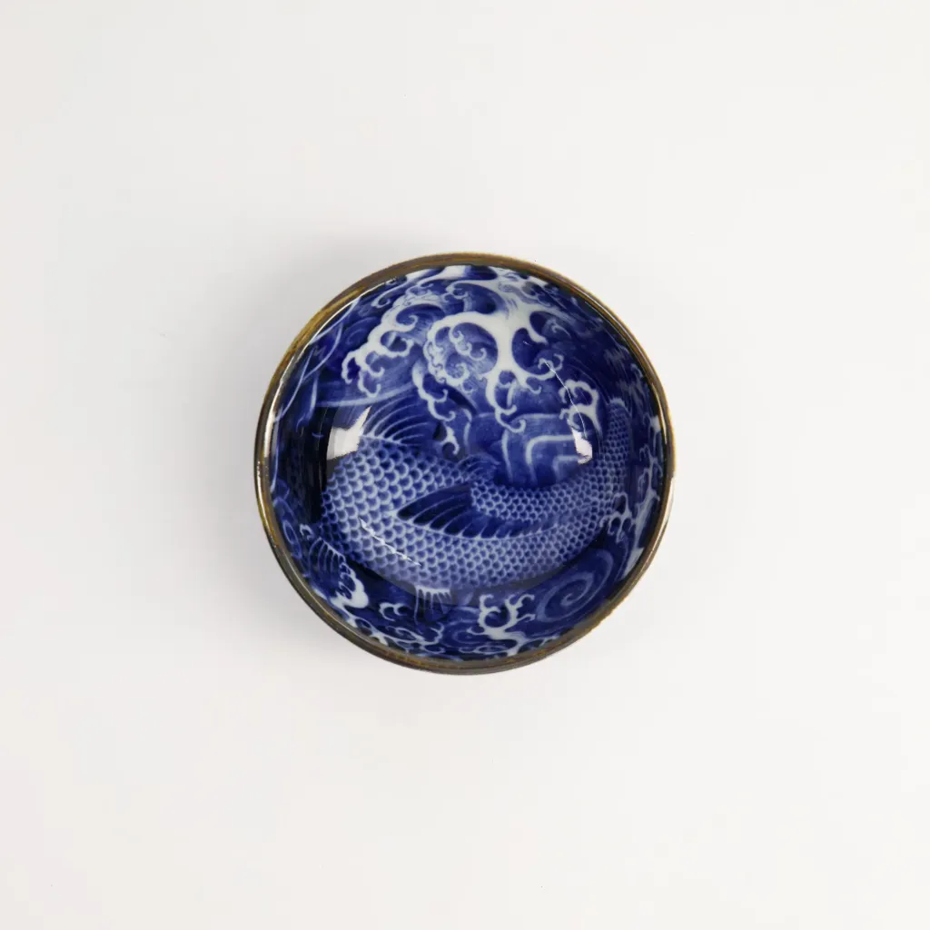 Soße D8,7 H3,7 blau 95ml JAPONISMUS KOI-B