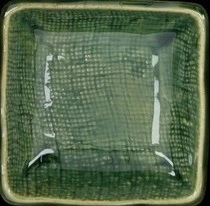 Soße quadratisch grün 7.3x2.8cm Box 1/18