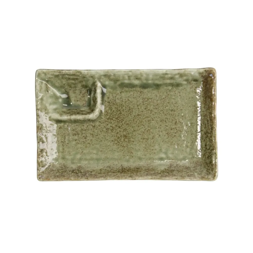 Dip-Teller 21x13x2,5cm - hellgrün