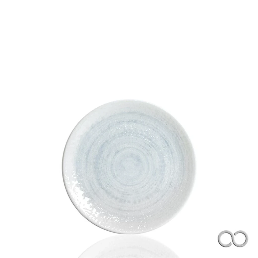 [SP2020925] Teller Llano Froid Zest D21cm - blau/weiß