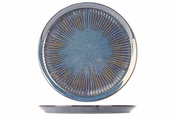 PROOF SOLAS BLAU TELLER FLACH D24CM