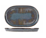PROOF SOLAS BLAU TELLER OVAL 19X12,5CM