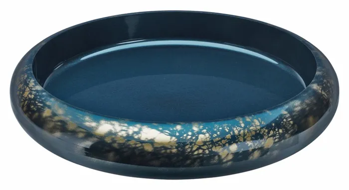 Japan Oke D40 Marmor blau/gold