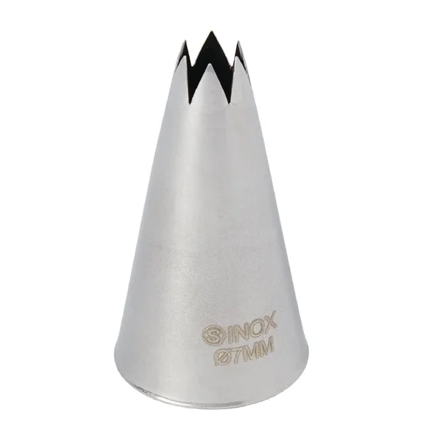 Wasabi Sternkopf geschlossen D6mm Edelstahl