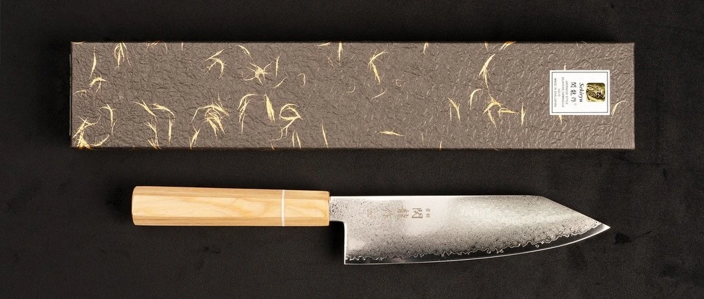 Messer Edelstahl Kiritsuke 18cm SR-VG901S Box 1/6