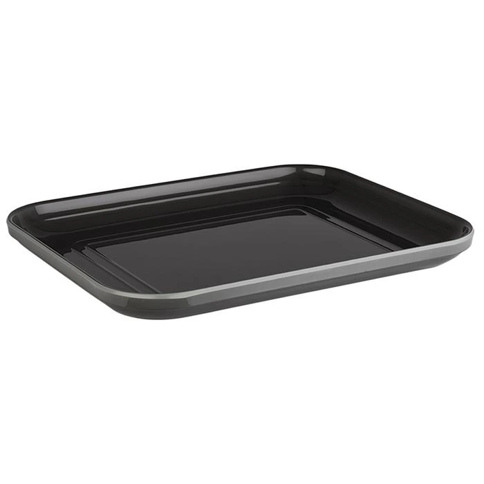 MELAMIN GLOW Tablett GN 1/2 H3  - grau