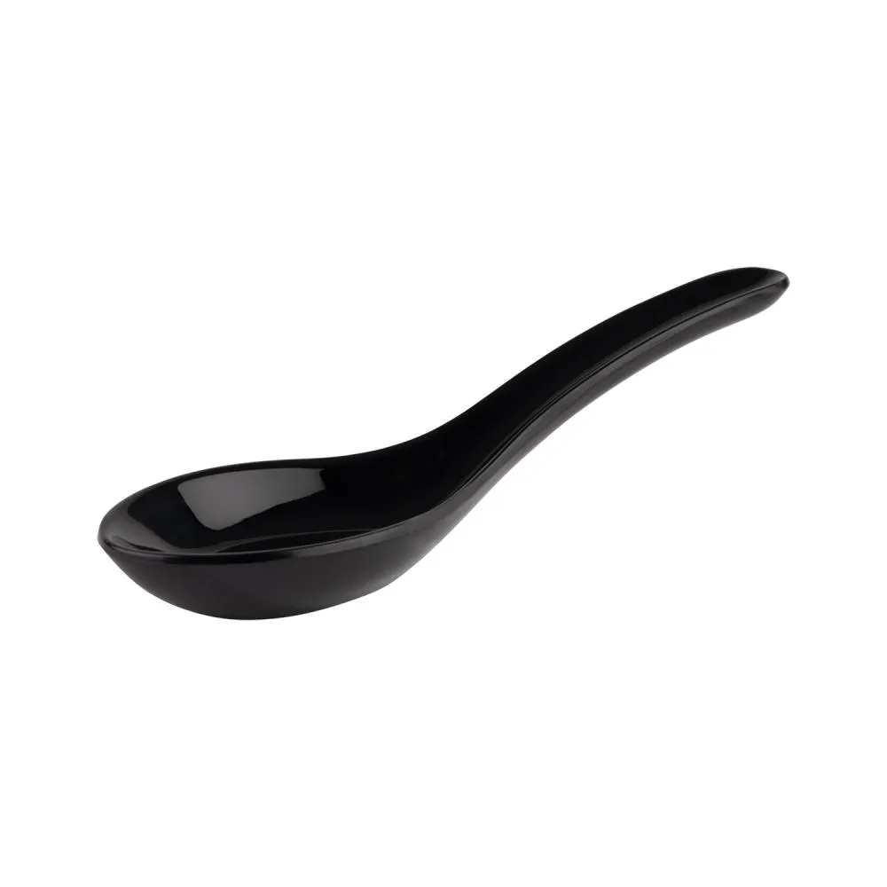 PET Löffel schwarz 13,5x4,5x4,5