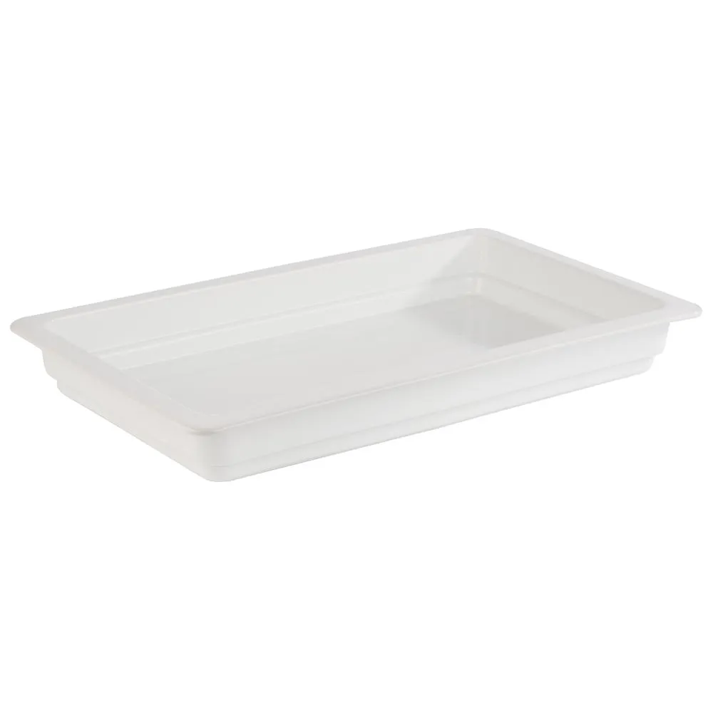PET Behälter weiß GN 1/1 53x32,5x6,5 (7,1 Liter)