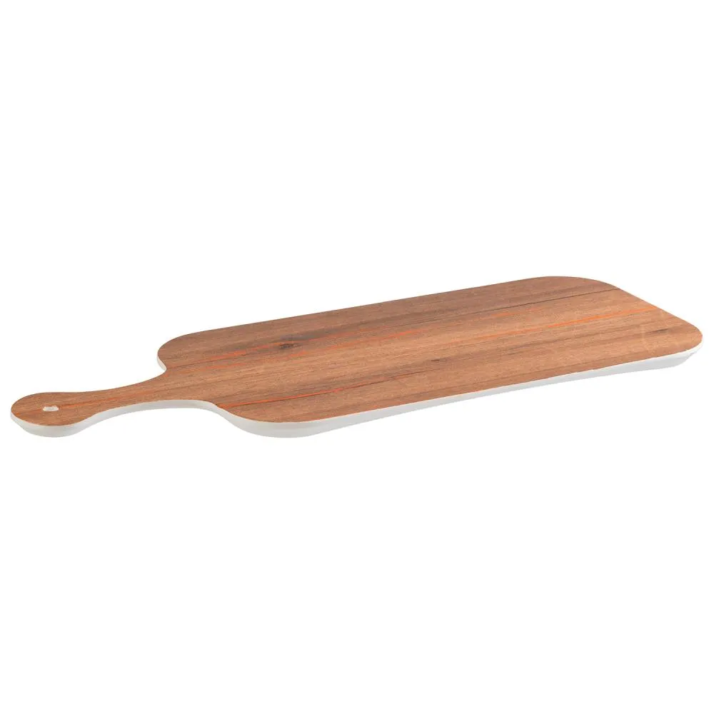 MELAMIN Platte mit Griff 53x20x1,5 - Holzoptik