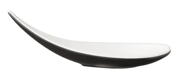 MELAMIN Gourmet Löffel blattförmig 14,5x4,5x4,5