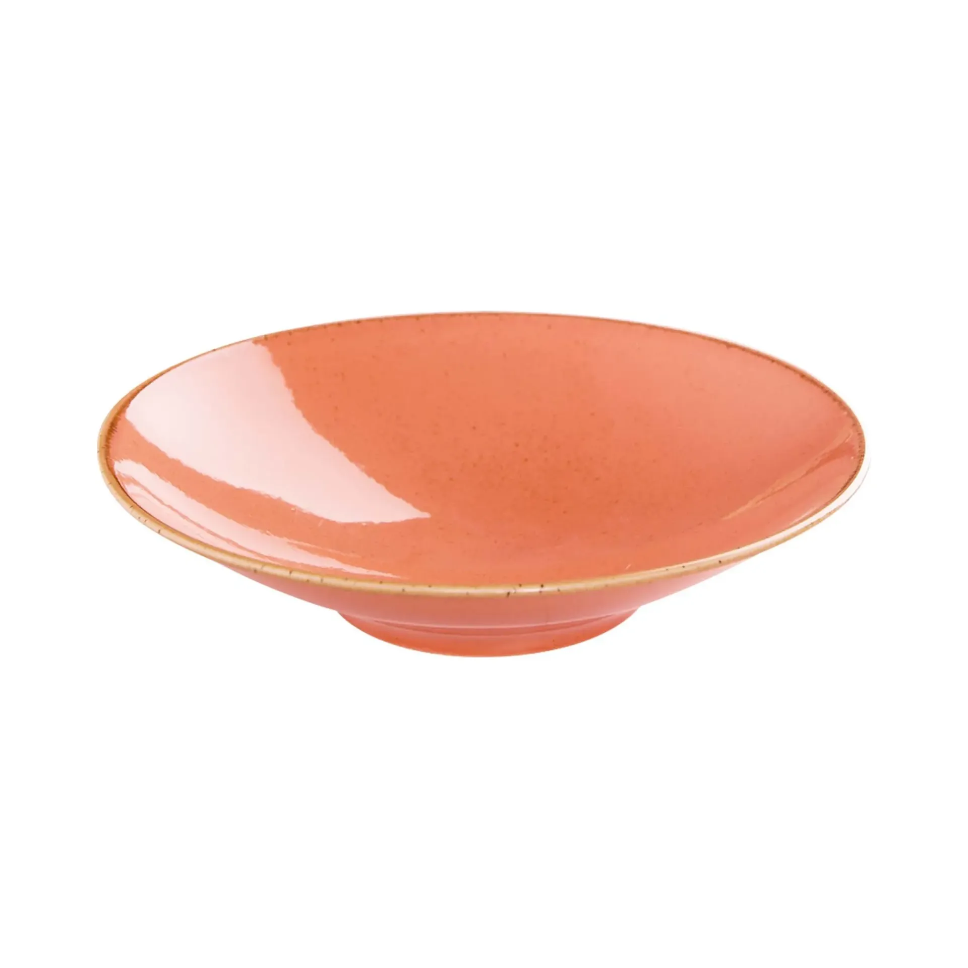[PL04ALM001948] SEASON Teller mit Fuß D26cm - orange