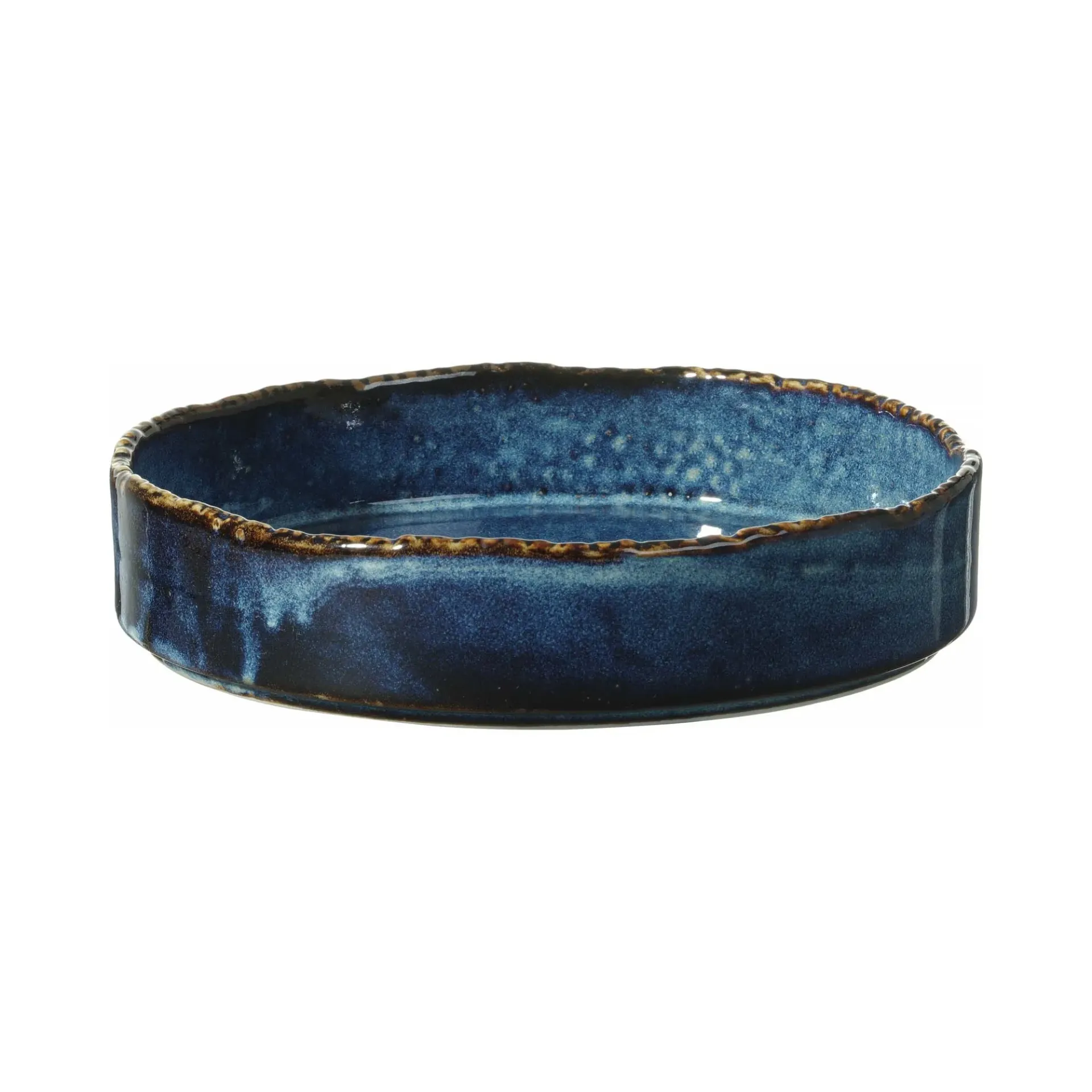 [PL768280] Teller mit hohem Rand D20cm - blau