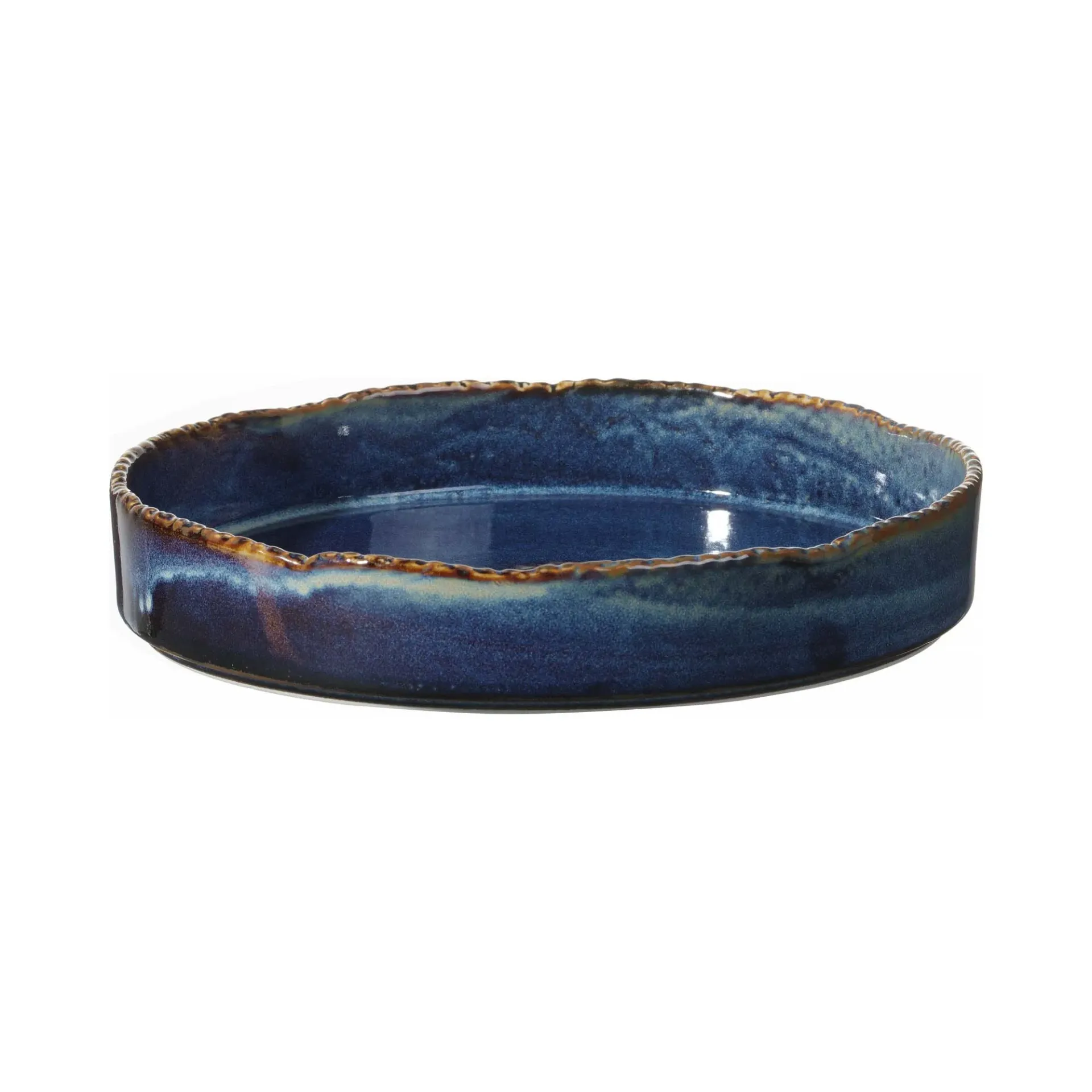 [PL768297] Teller mit hohem Rand D25cm - blau