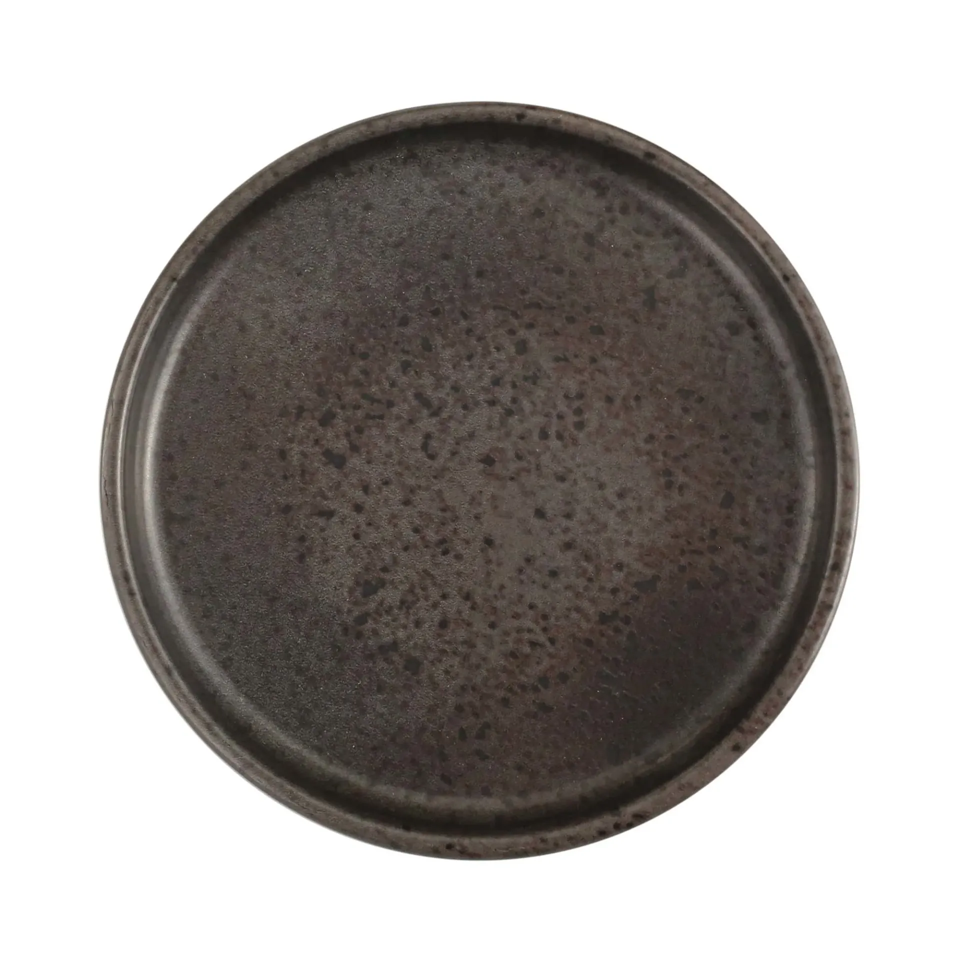 [PL04SWA000089] Teller mit hohem Rand D21cm - dunkelbraun