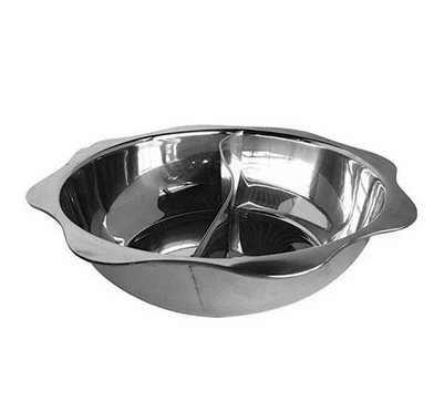2-Fach Feuertopf organisch D34 H10,5 (ohne Deckel)