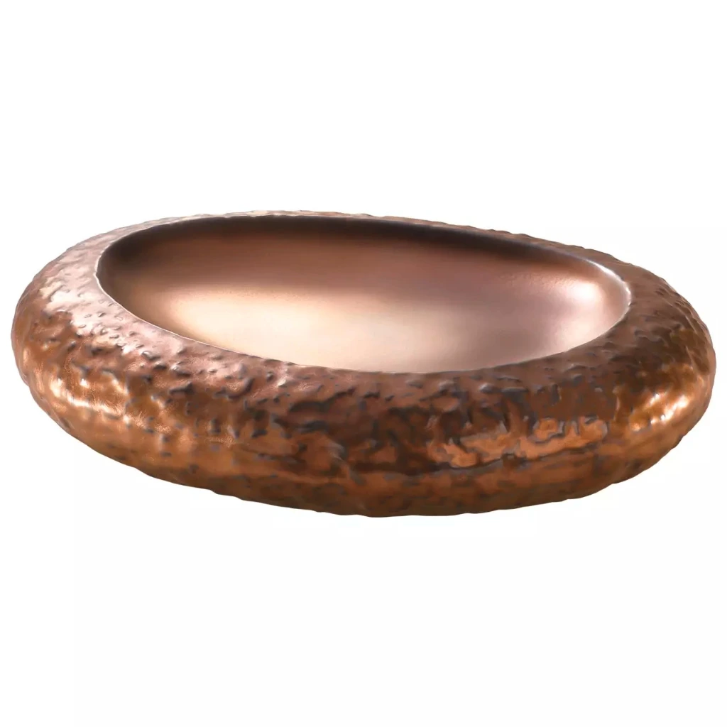 [MA535738] STONE Steinschale oval 23x19 H4,5 - bronz
