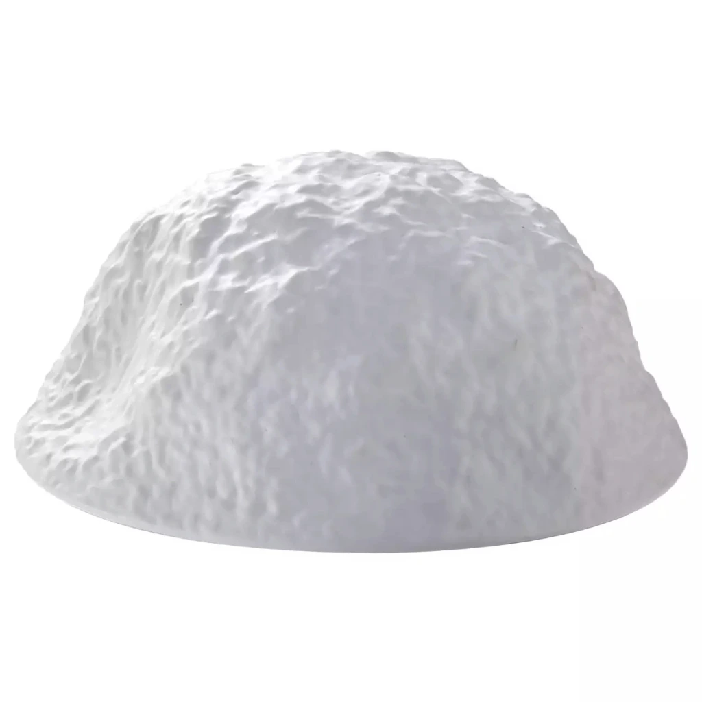 [MA535441] STONE Schale tief organisch - weiß