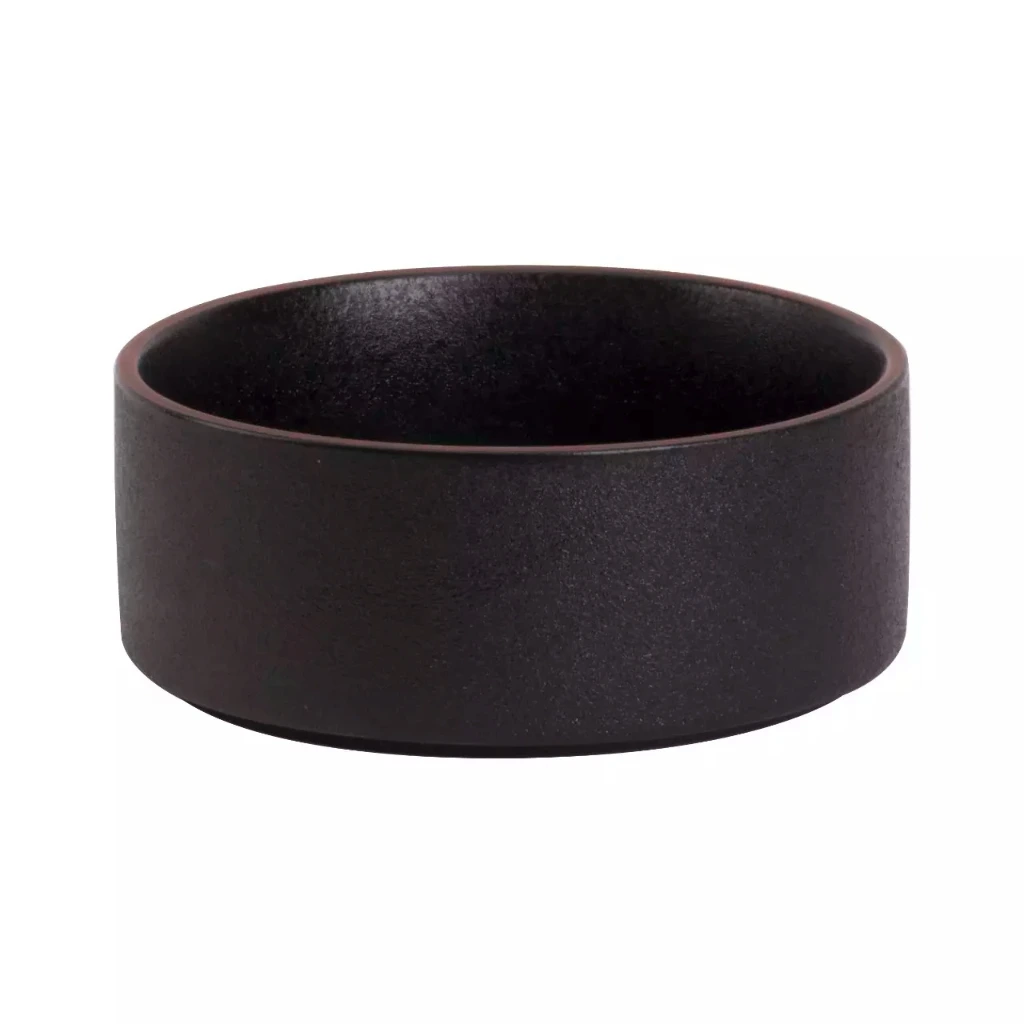 [MA535070] CAFE Schale rund hochkantig D15 H6cm - schwarz