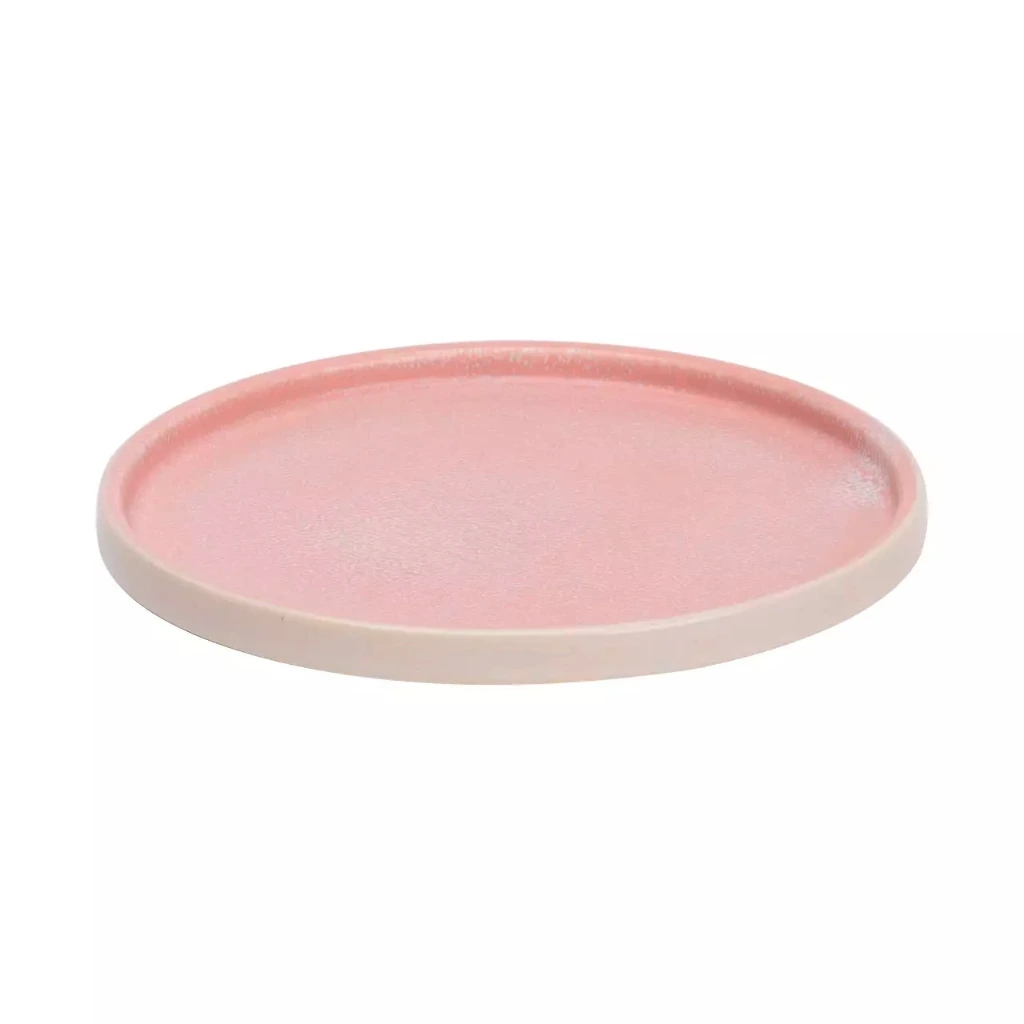 COCO Teller rund hochkantig D19 cm - rosa