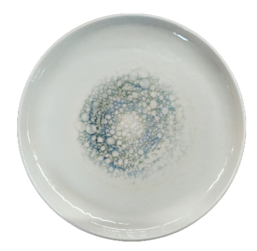 [MA534914] MINERALIS Teller D21 - weiß / blau