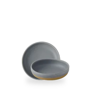 Emerge Seattle Grey  Walled Bowl Schale 21Oz Box 6 D:17cm, H:4.5cm 21OZ