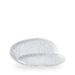 Asymmetrisch Servierteller 26 x 15cm 10 1/4" x 5 7/8"