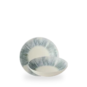 Lyra Blue Evolve Coupe Schale 18,2 Cm 7 1/4" Box 12 18.2cm 7 1/4"