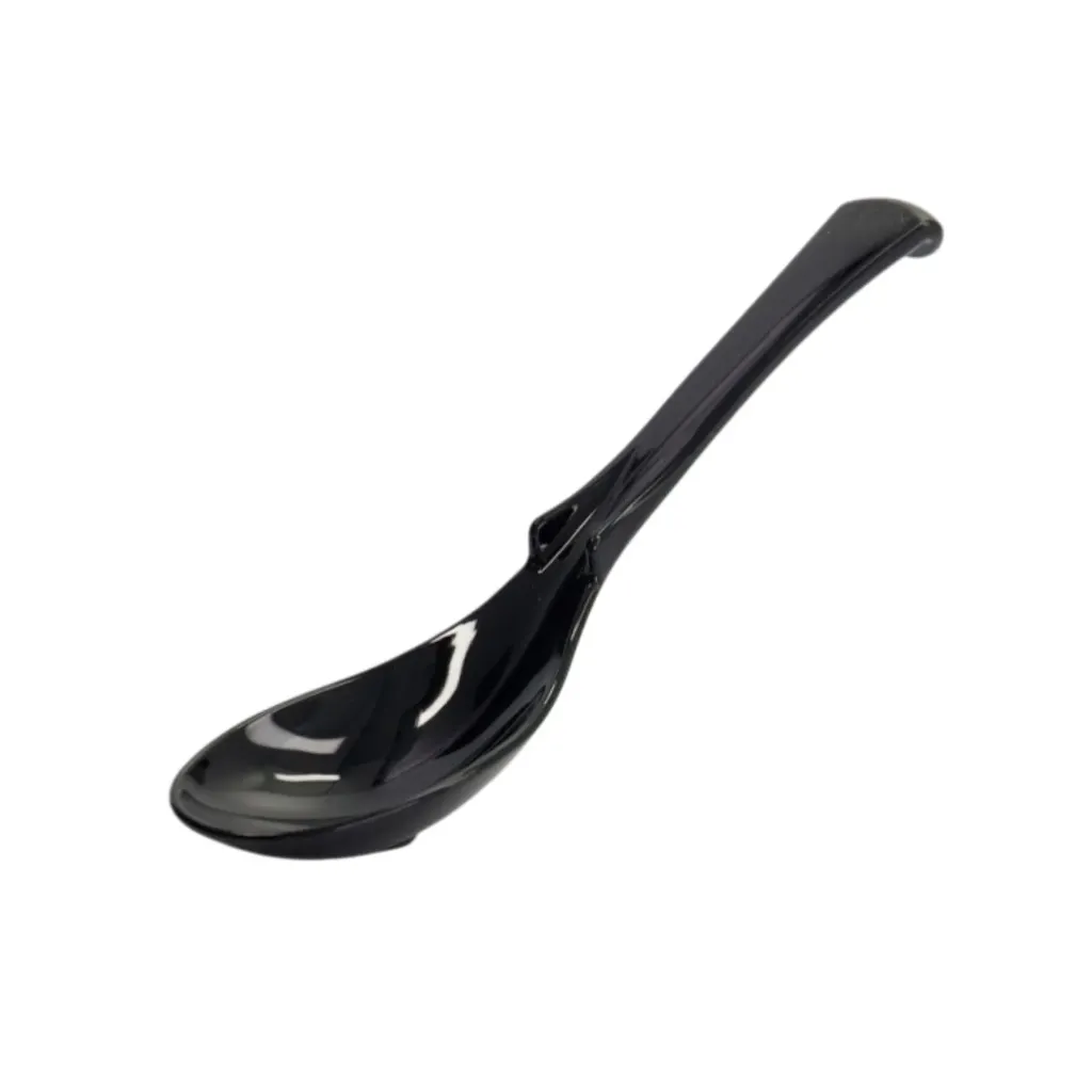 Japan Ramen Löffel 17cm - schwarz Box 10/1000