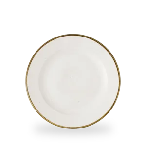 Stonecast Barley White Profile Teller 26 Cm Box 12 26.1cm 10 1/4"