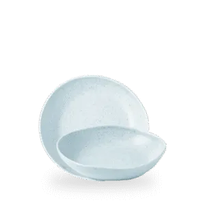 Stonecast Duck Egg Natural Organische Schale Tief 8 1/2" Box 6