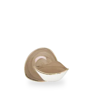 Stonecast Truffle Lotus Dreieckige Schale 15,3 Cm  Box 12
