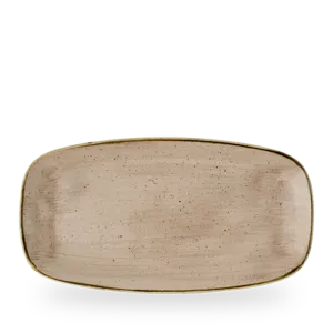 [STUSXO141] Stonecast Truffle Oblong Chefs Oblong Plate 35,5 X 18,9 Cm  Box 6 35.5X18.9CM 13 7/8x7 3/8"