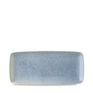 [EVOART271] Evo Azure Rechteckiges Tablett 10 5/8X 4 7/8" Box 6